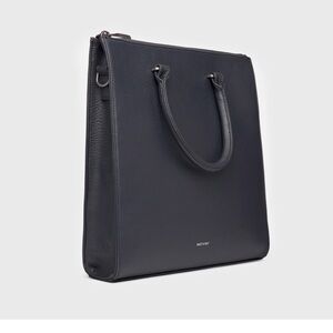 Matt & Nat Hilton Vegan Crossbody Black Tote Bag